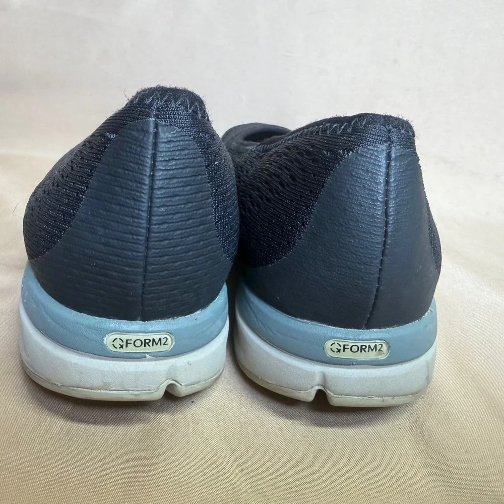 Skechers Merrell QForm2 Womens 8 Black Mesh Performance Slip On Flats J93830